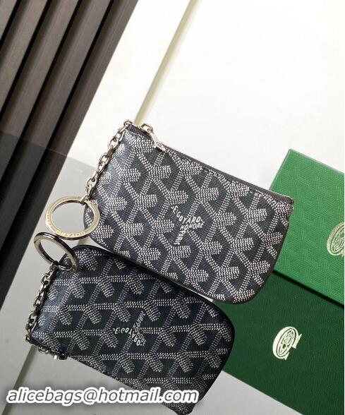 Good Taste Goyard Senat Nano Key Pouch 3317 Dark Grey 2024