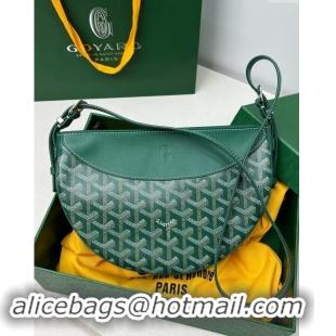 Reasonable Price Goyard Hirondelle Shoulder Bag GY8007 Green 2024 