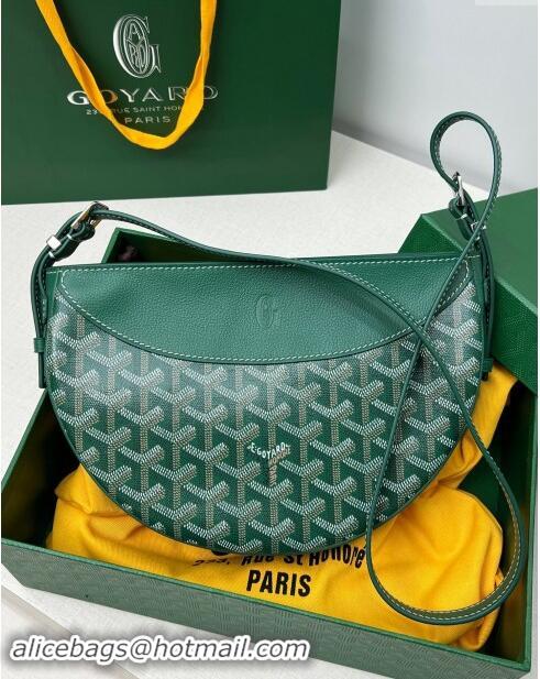 Reasonable Price Goyard Hirondelle Shoulder Bag GY8007 Green 2024 