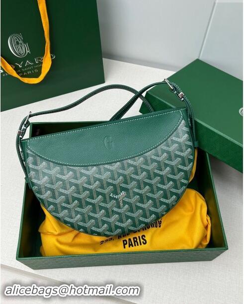 Reasonable Price Goyard Hirondelle Shoulder Bag GY8007 Green 2024 