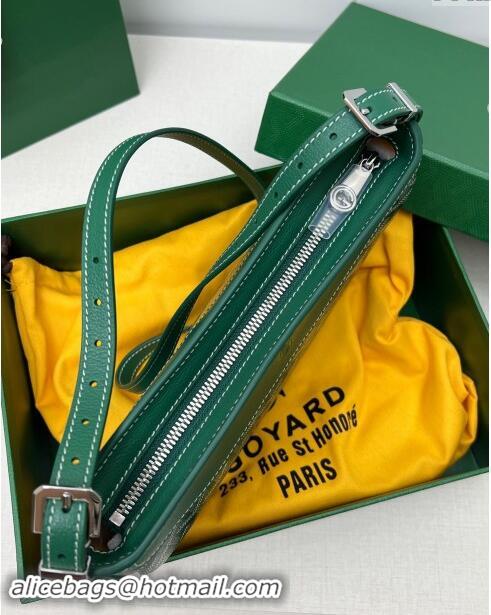 Reasonable Price Goyard Hirondelle Shoulder Bag GY8007 Green 2024 