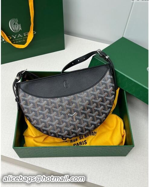 Top Grade Goyard Hirondelle Shoulder Bag GY8007 Black 2024