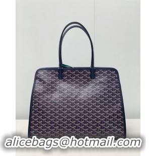 Super Quality Goyard Hardy PM Tote Bag 8957 Navy Blue 2024