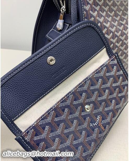 Super Quality Goyard Hardy PM Tote Bag 8957 Navy Blue 2024