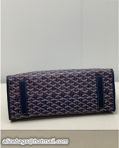 Super Quality Goyard Hardy PM Tote Bag 8957 Navy Blue 2024