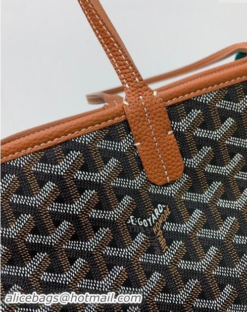 Luxury Discount Goyard Sac Hardy PM Tote Bag 8957 Brown 2024