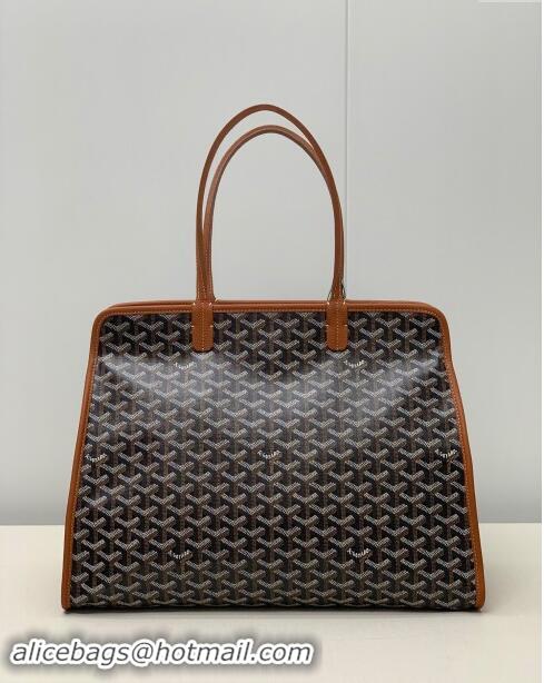 Luxury Discount Goyard Sac Hardy PM Tote Bag 8957 Brown 2024