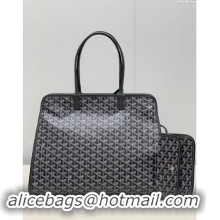 Grade Quality Goyard Sac Hardy PM Tote Bag 8957 Dark Grey 2024