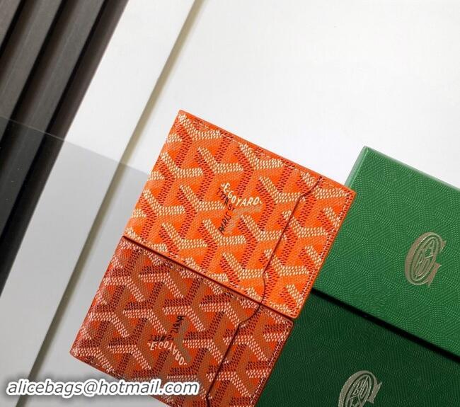 Pretty Style Goyard Insert Victoire Card Wallet GY3315 Orange 2024