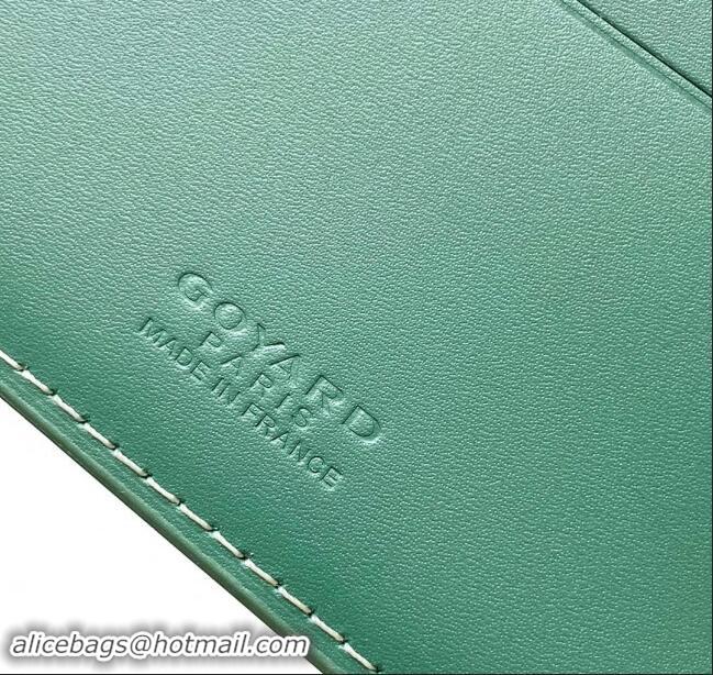 Luxury Discount Goyard Insert Victoire Card Wallet GY3315 Green 2024