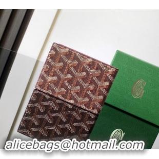 Low Cost Goyard Insert Victoire Card Wallet GY3315 Burgundy 2024