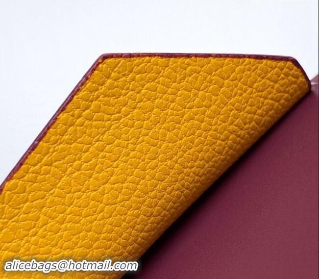 Low Cost Goyard Insert Victoire Card Wallet GY3315 Burgundy 2024