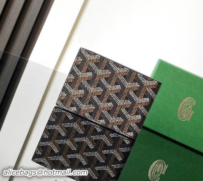 Big Discount Goyard Insert Victoire Card Wallet GY3315 Black 2024