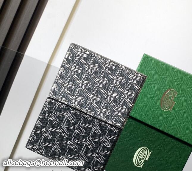 Luxury Cheap Goyard Insert Victoire Card Wallet GY3315 Grey 2024