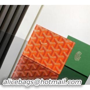 Best Quality Goyard Saint-Florentin Compact Wallet GY3311 Orange 2024