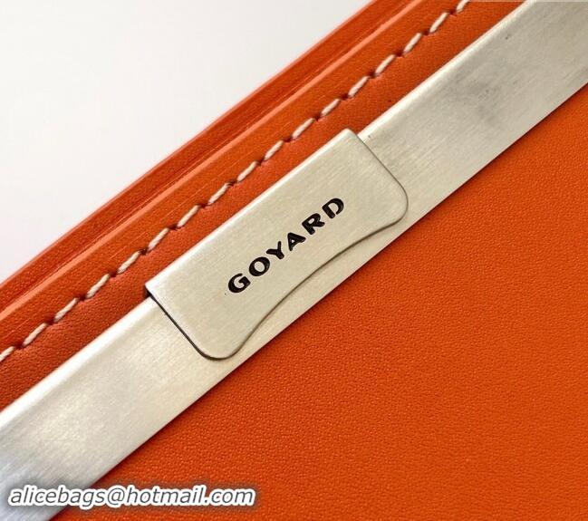 Best Quality Goyard Saint-Florentin Compact Wallet GY3311 Orange 2024