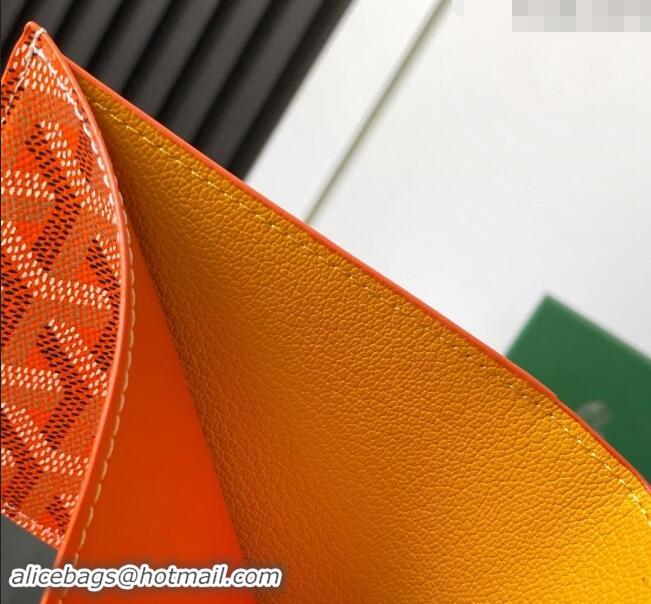 Best Quality Goyard Saint-Florentin Compact Wallet GY3311 Orange 2024