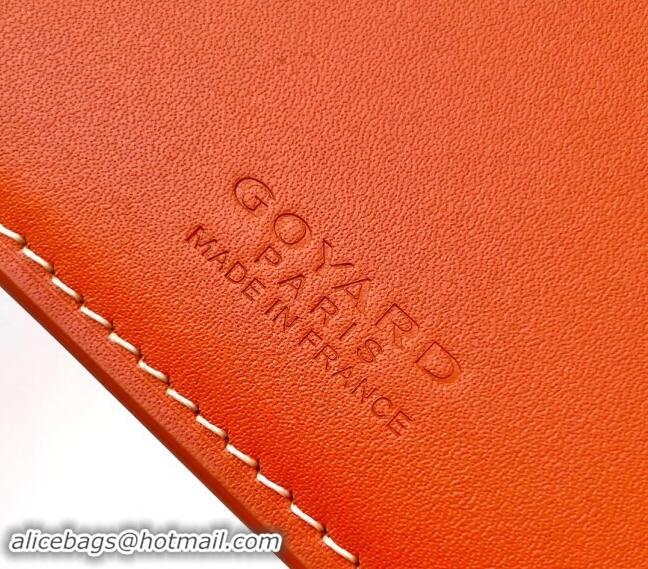 Best Quality Goyard Saint-Florentin Compact Wallet GY3311 Orange 2024