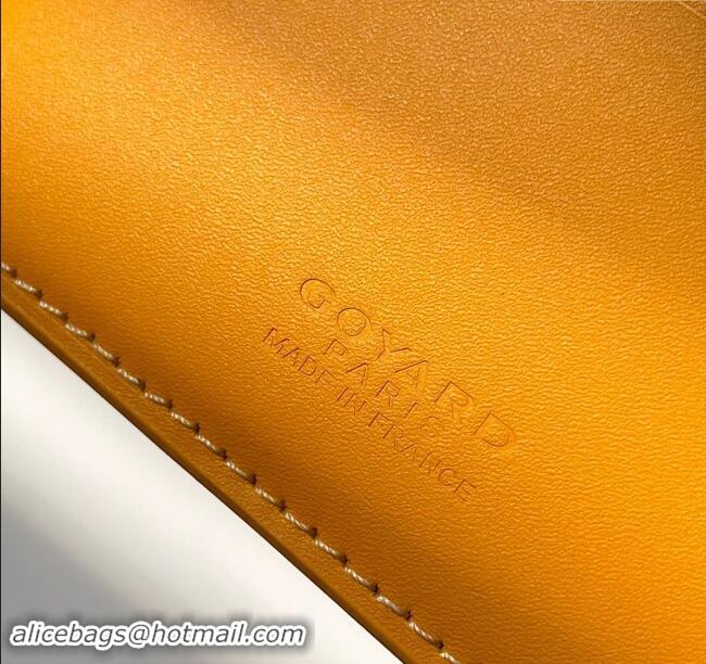 Well Crafted Goyard Saint-Florentin Compact Wallet GY3311 Yellow 2024