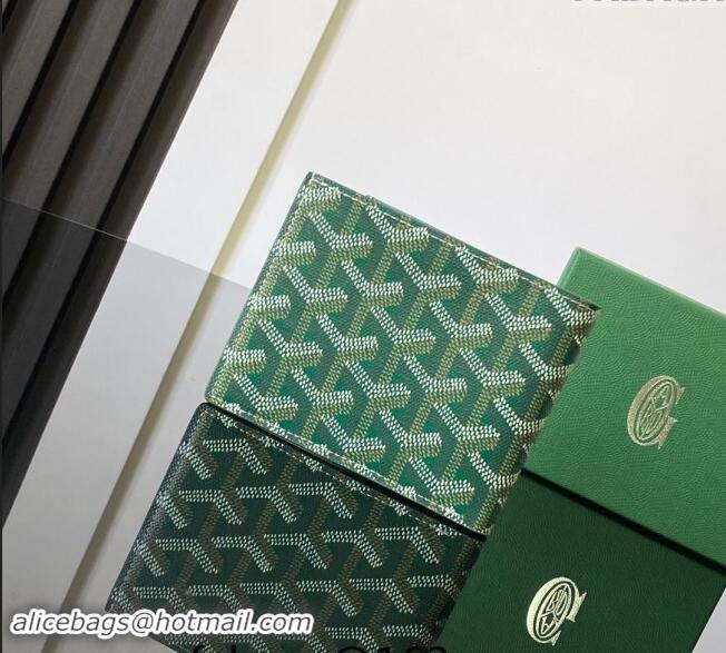 Buy Inexpensive Goyard Saint-Florentin Compact Wallet GY3311 Green 2024