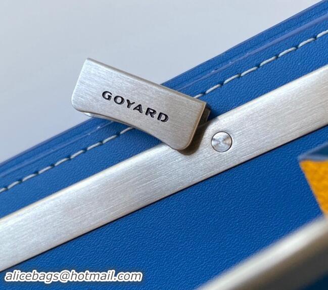 Good Product Goyard Saint-Florentin Compact Wallet GY3311 Sky Blue 2024