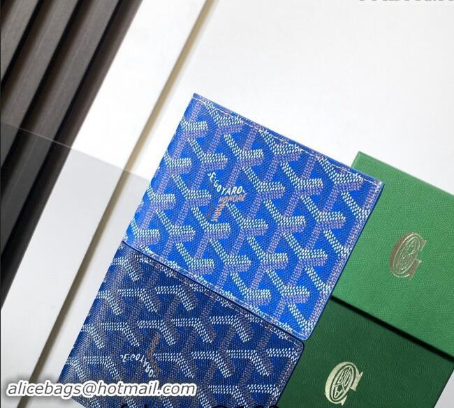 Good Product Goyard Saint-Florentin Compact Wallet GY3311 Sky Blue 2024