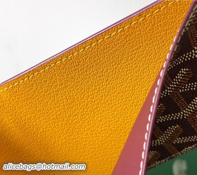 Buy Cheapest Goyard Saint-Florentin Compact Wallet GY3311 Burgundy 2024