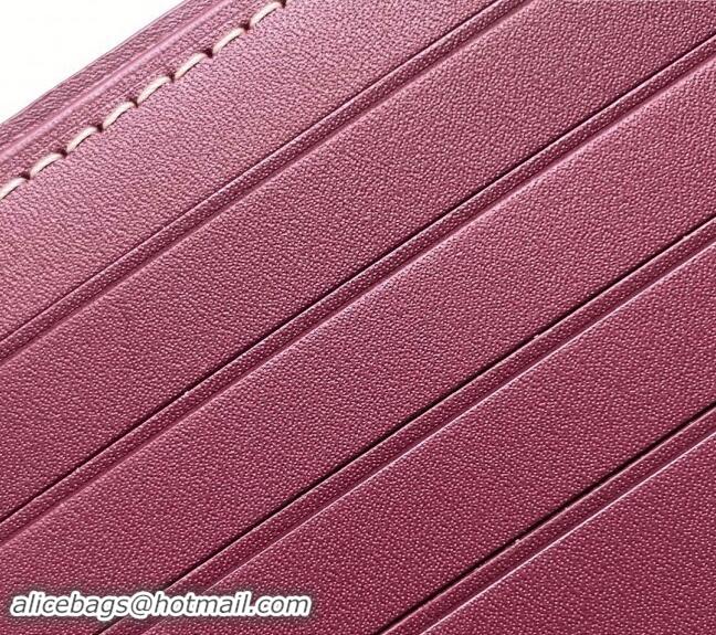 Buy Cheapest Goyard Saint-Florentin Compact Wallet GY3311 Burgundy 2024