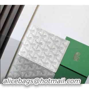 Luxury Discount Goyard Saint-Florentin Compact Wallet GY3311 White 2024