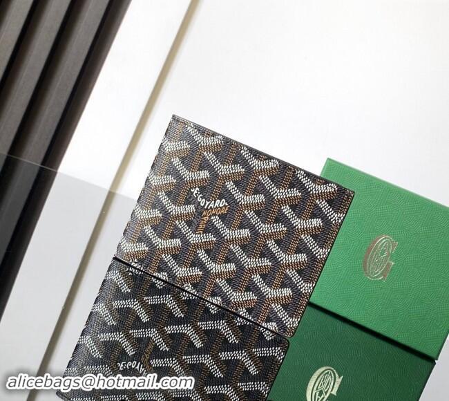 Buy Fashionable Goyard Saint-Florentin Compact Wallet GY3311 Black 2024