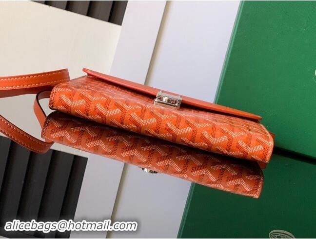 Well Crafted Goyard Chypre Wallet-Pouch Mini bag GY8063 Orange 2024