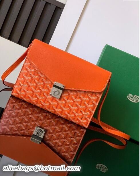 Well Crafted Goyard Chypre Wallet-Pouch Mini bag GY8063 Orange 2024