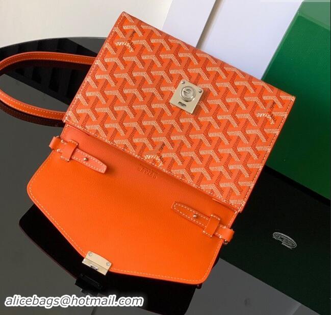 Well Crafted Goyard Chypre Wallet-Pouch Mini bag GY8063 Orange 2024