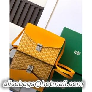 Top Grade Goyard Chypre Wallet-Pouch Mini Bag GY8063 Yellow 2024