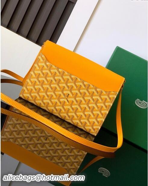 Top Grade Goyard Chypre Wallet-Pouch Mini Bag GY8063 Yellow 2024