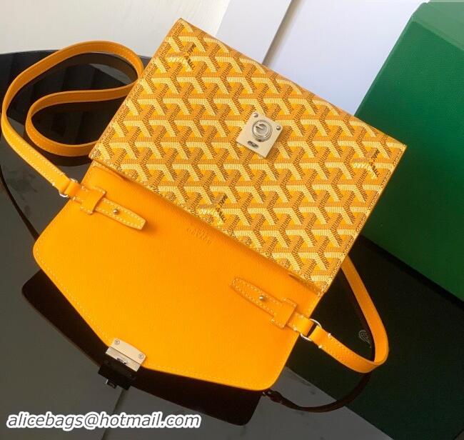 Top Grade Goyard Chypre Wallet-Pouch Mini Bag GY8063 Yellow 2024