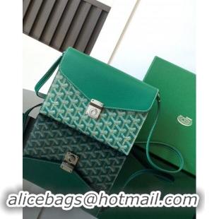 Buy Discount Goyard Chypre Wallet-Pouch Mini Bag GY8063 Green 2024