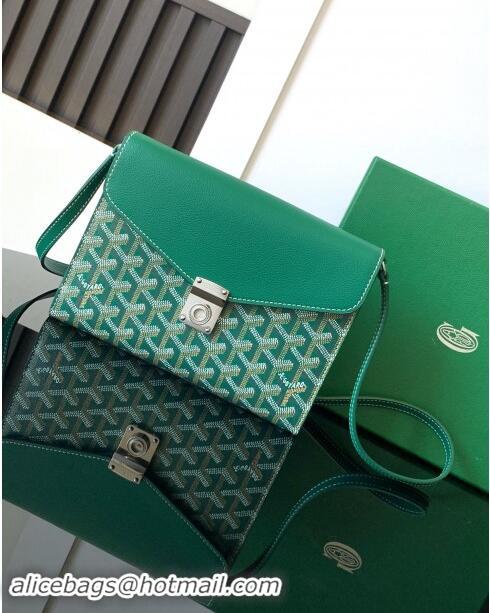 Buy Discount Goyard Chypre Wallet-Pouch Mini Bag GY8063 Green 2024