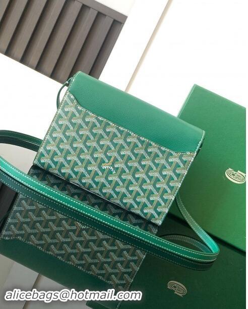 Buy Discount Goyard Chypre Wallet-Pouch Mini Bag GY8063 Green 2024