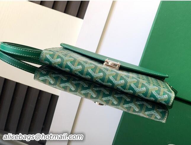 Buy Discount Goyard Chypre Wallet-Pouch Mini Bag GY8063 Green 2024