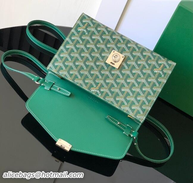 Buy Discount Goyard Chypre Wallet-Pouch Mini Bag GY8063 Green 2024