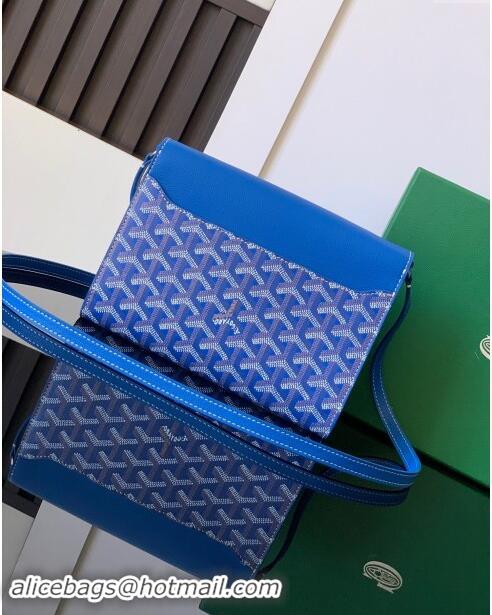 New Style Goyard Chypre Wallet-Pouch Mini Bag GY8063 Sky Blue 2024