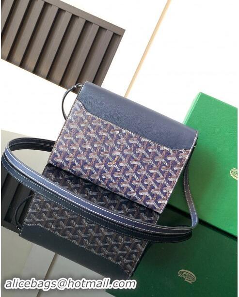 Good Taste Goyard Chypre Wallet-Pouch Mini Bag GY8063 Navy Blue 2024