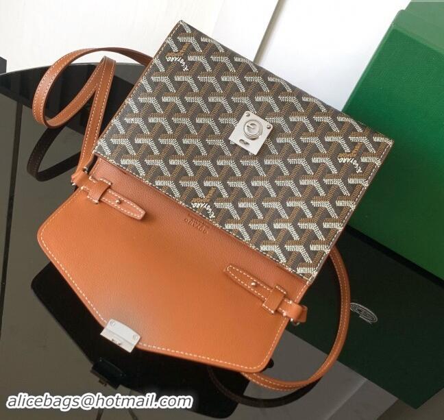 Good Product Goyard Chypre Wallet-Pouch Mini Bag GY8063 Brown 2024