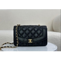 Top Quality Chanel Vintage Lambskin Flap bag AS2221 Black 2024