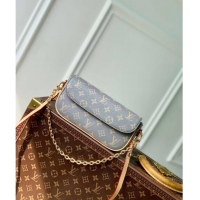 Promotional Louis Vuitton Wallet on Chain Ivy Mini Bag in Trianon Grey Canvas M12778 2024