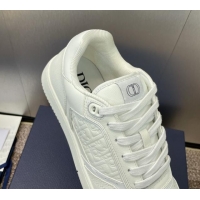 Luxurious Dior B27 Low-Top Sneakers in Grained Calfskin White 7230084