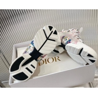 Good Looking Dior D-Connect Sneakers in Bird Printed Technical Fabric 7230086