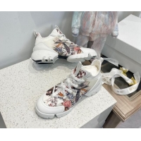 Top Grade Dior D-Connect Sneakers in Flora Bird Technical Fabric 7230089