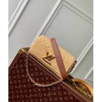 Buy Discount Louis Vuitton Twist West Bag in Raffia Straw M25030 2024